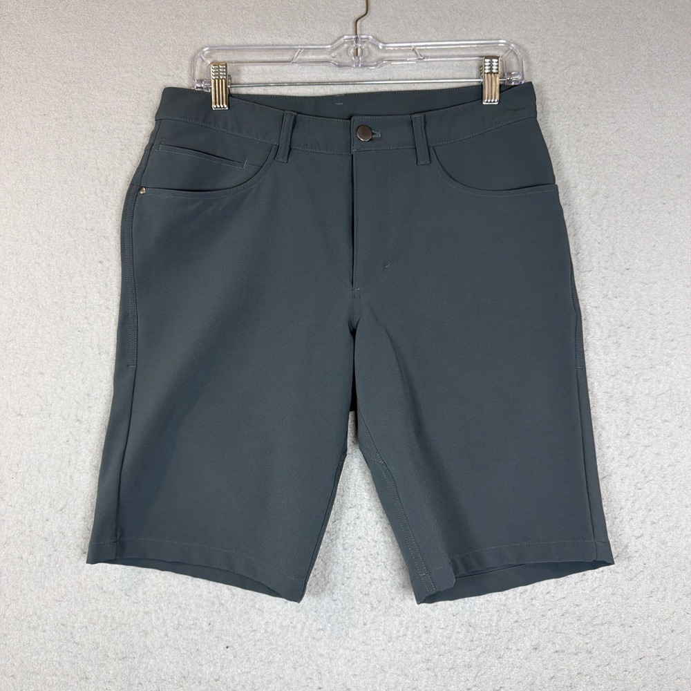 Lululemon ABC Classic Commission Short Men Size 30 Gray Comfort Stretch
